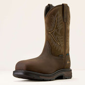 Ariat Westernstiefel WorkHog XT Waterproof Wide Square Carbon Toe Herren Brown/Mocha Ariat Westernstiefel WorkHog XT Waterproof Wide Square Carbon Toe Herren Brown/Mocha
