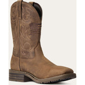 Ariat Western Boots Hybrid Patriot H2O Herren Distressed Brown Ariat Western Boots Hybrid Patriot H2O Herren Distressed Brown