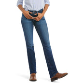 Ariat Jeans Real Perfect Rise Abby Straight Damen Mackenzie Blue Ariat Jeans Real Perfect Rise Abby Straight Damen Mackenzie Blue