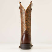 Ariat Westernstiefel Round Up Wide Damen Braun Ariat Westernstiefel Round Up Wide Damen Braun