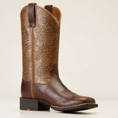 Ariat Westernstiefel Round Up Wide Damen Braun Ariat Westernstiefel Round Up Wide Damen Braun