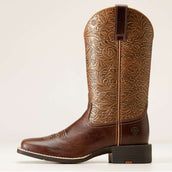 Ariat Westernstiefel Round Up Wide Damen Braun Ariat Westernstiefel Round Up Wide Damen Braun