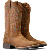 Ariat Westernstiefel Hybrid Ranchwork Damen Distressed Tan Ariat Westernstiefel Hybrid Ranchwork Damen Distressed Tan