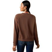 Ariat Pullover Essential Crew Damen Chicory Coffee Ariat Pullover Essential Crew Damen Chicory Coffee