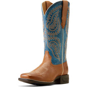 Ariat Westernstiefel Cattle Caite Damen Braun/blau Ariat Westernstiefel Cattle Caite Damen Braun/blau