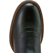 Ariat Westernstiefel Round Up Stretchfit Damen Black Deertan/Garnet Emboss Ariat Westernstiefel Round Up Stretchfit Damen Black Deertan/Garnet Emboss