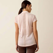 Ariat T-Shirt Breathe 1/2 Zip Damen Sepia Rose Ariat T-Shirt Breathe 1/2 Zip Damen Sepia Rose