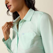 Ariat Shirt Team Kirby Lange Ärmel Dusty Aqua Ariat Shirt Team Kirby Lange Ärmel Dusty Aqua