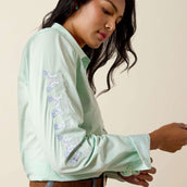 Ariat Shirt Team Kirby Lange Ärmel Dusty Aqua Ariat Shirt Team Kirby Lange Ärmel Dusty Aqua