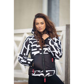 Mrs. Ros Jacke Logo Schwarz/Weiß Mrs. Ros Jacke Logo Schwarz/Weiß
