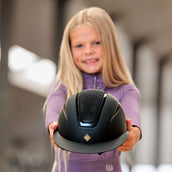 Imperial Riding Reithelm IRHOlania Deluxe Big Visor Schwarz Glitzer Imperial Riding Reithelm IRHOlania Deluxe Big Visor Schwarz Glitzer