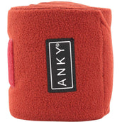 ANKY Bandagen ATB232001 Fleece Dark Scarlet ANKY Bandagen ATB232001 Fleece Dark Scarlet