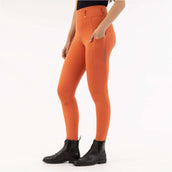 BR Reitleggings Kimore Full Grip Mecca Orange BR Reitleggings Kimore Full Grip Mecca Orange