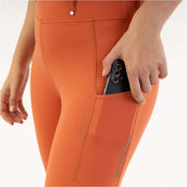 BR Reitleggings Kimore Full Grip Mecca Orange BR Reitleggings Kimore Full Grip Mecca Orange