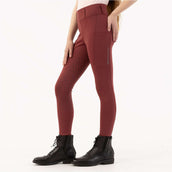 BR Reitleggings Eevolv Kika Kids Full Grip New Maroon BR Reitleggings Eevolv Kika Kids Full Grip New Maroon