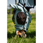 BR Fliegenmaske Lycra mit Ohren Tourmaline BR Fliegenmaske Lycra mit Ohren Tourmaline