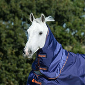 Bucas Therapy Turnout Neck Navy Orange Bucas Therapy Turnout Neck Navy Orange