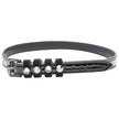 Black/Black Croco