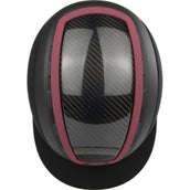 Casco Reithelm Elite Carbon Burgundy Casco Reithelm Elite Carbon Burgundy