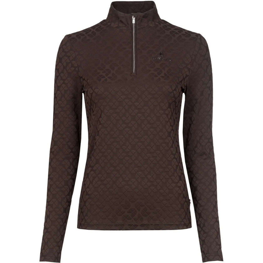 Cavallo Shirt CavalDarsha Lange Ärmel Café Noir Cavallo Shirt CavalDarsha Lange Ärmel Café Noir