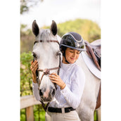 Charles Owen Reithelm Kylo Sparkly Wide Peak Black Gloss/Rose Gold Charles Owen Reithelm Kylo Sparkly Wide Peak Black Gloss/Rose Gold