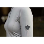 Covalliero Shirt AW25 Lange Ärmel Steel Grey Covalliero Shirt AW25 Lange Ärmel Steel Grey