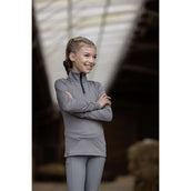 Covalliero Shirt AW25 Kids Lange Ärmel Steel Grey Covalliero Shirt AW25 Kids Lange Ärmel Steel Grey