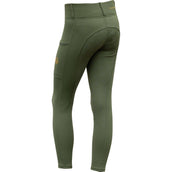 Covalliero Reitleggings Full Grip AW26 Kids Forest Green Covalliero Reitleggings Full Grip AW26 Kids Forest Green