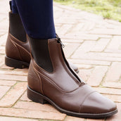 Dyon Stiefeletten Front Zipper Braun Dyon Stiefeletten Front Zipper Braun