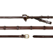 Dyon Zügel Converter Rubber 1/2 mit Leder Stops Braun Dyon Zügel Converter Rubber 1/2 mit Leder Stops Braun