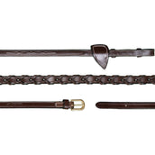 Dyon Zügel Laced 1/2 Braun Dyon Zügel Laced 1/2 Braun