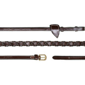 Dyon Zügel Laced 1/2 Braun Dyon Zügel Laced 1/2 Braun