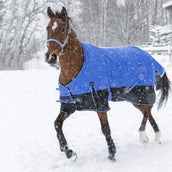 EQUITHÈME Outdoordecke Tyrex Aisance 1200D 150g Blau/Schwarz EQUITHÈME Outdoordecke Tyrex Aisance 1200D 150g Blau/Schwarz