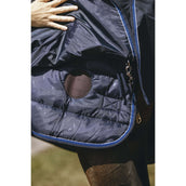 EQUITHÈME Outdoordecke Classic 1200D High Neck 200g Navy EQUITHÈME Outdoordecke Classic 1200D High Neck 200g Navy
