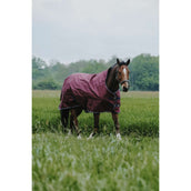 EQUITHÈME Outdoordecke Tyrex 1200D 150g High Neck Burgunderrot EQUITHÈME Outdoordecke Tyrex 1200D 150g High Neck Burgunderrot