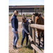 EQUITHÈME Reithose Capucine Knee Grip Grau EQUITHÈME Reithose Capucine Knee Grip Grau