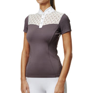 Equestrian Stockholm Turniershirt Crystal Champion Weiß/Dark Purple Equestrian Stockholm Turniershirt Crystal Champion Weiß/Dark Purple