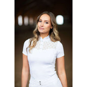 Equestrian Stockholm Turniershirt Crystal Champion Weiß Equestrian Stockholm Turniershirt Crystal Champion Weiß