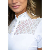 Equestrian Stockholm Turniershirt Crystal Champion Weiß Equestrian Stockholm Turniershirt Crystal Champion Weiß