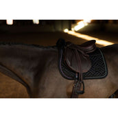 Equestrian Stockholm Schabracke Vegan Fur Springen Crystal Black Equestrian Stockholm Schabracke Vegan Fur Springen Crystal Black