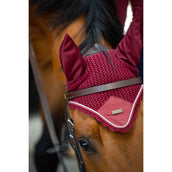 Equestrian Stockholm Fliegenhaube Bordeaux Equestrian Stockholm Fliegenhaube Bordeaux