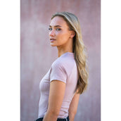 Equestrian Stockholm Shirt Dynamic Short Sleeve Midsummer Blush Equestrian Stockholm Shirt Dynamic Short Sleeve Midsummer Blush