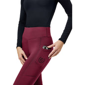 Equestrian Stockholm Reitleggings Movement Full Grip Merlot Equestrian Stockholm Reitleggings Movement Full Grip Merlot