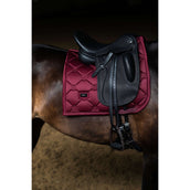 Equestrian Stockholm Schabracke Satin Dressur Merlot Equestrian Stockholm Schabracke Satin Dressur Merlot