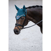 Equestrian Stockholm Fliegenhaube Modern Teal Blue Equestrian Stockholm Fliegenhaube Modern Teal Blue