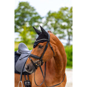 Equestrian Stockholm Fliegenhaube Velvet Schwarz Equestrian Stockholm Fliegenhaube Velvet Schwarz