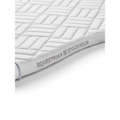 Equestrian Stockholm Schabracke Modern Springen White Silver Equestrian Stockholm Schabracke Modern Springen White Silver