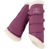 Eskadron Dressage Boots Heritage Faux Leather Faux Fur Wildberry Eskadron Dressage Boots Heritage Faux Leather Faux Fur Wildberry