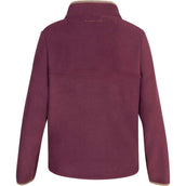 Aubrion by Shires Pullover Original Fleece Maroon Aubrion by Shires Pullover Original Fleece Maroon