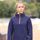 Aubrion by Shires Pullover Original Fleece Navy Aubrion by Shires Pullover Original Fleece Navy